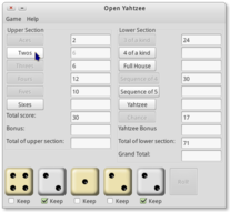[Open Yahtzee]